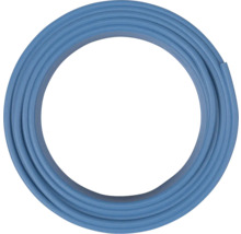 Blaues Heizungsrohr aus Kunststoff