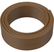 Braune Kabeltrommel für elektrische Leitungen