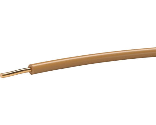 Einzeladerleitung mit Kupferdraht und Isolierung