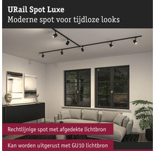 Wohnzimmer mit URail-Spot-System an der Decke