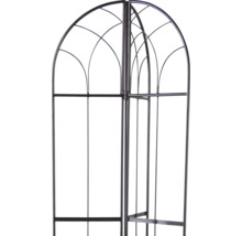 Metall-Rosenbogen zur Gartengestaltung