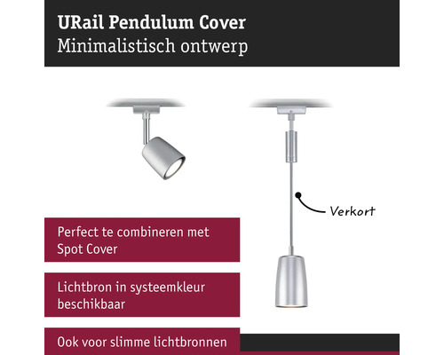 URail Pendelleuchte Cover mit minimalistischem Design