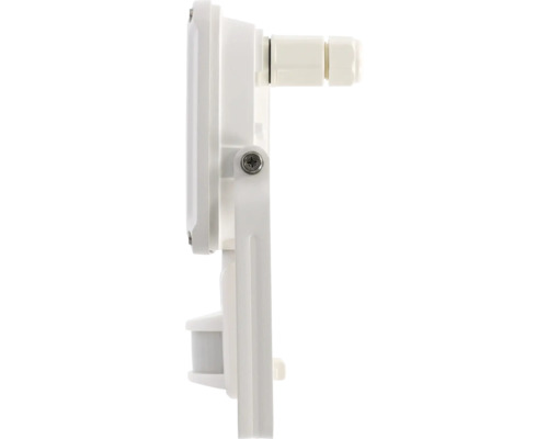 Bewegungsmelder für den Außenbereich, Seitenansicht