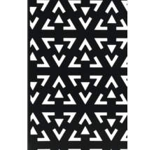 Dekorplatte mit Dreiecksmuster