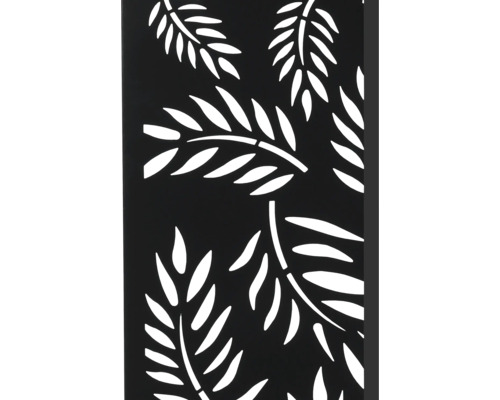 Dekorplatte mit ausgeschnittenem Blattmuster
