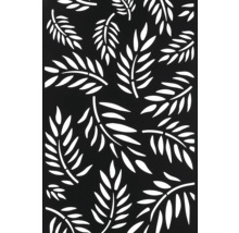 Dekorplatte mit Blattmuster