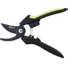 Gartenschere mit Feder und for.q Logo