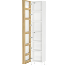 Offener Hochschrank mit Regalböden