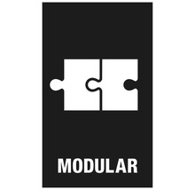 Symbol für modular erweiterbar