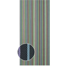 Nahaufnahme eines Stoffes mit Streifenmuster