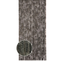 Textiler Duschvorhang mit Streifenmuster