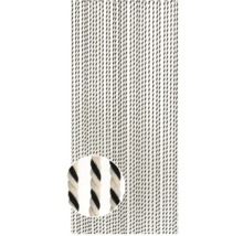 Dekorative Türvorhang aus Baumwolle mit Streifenmuster