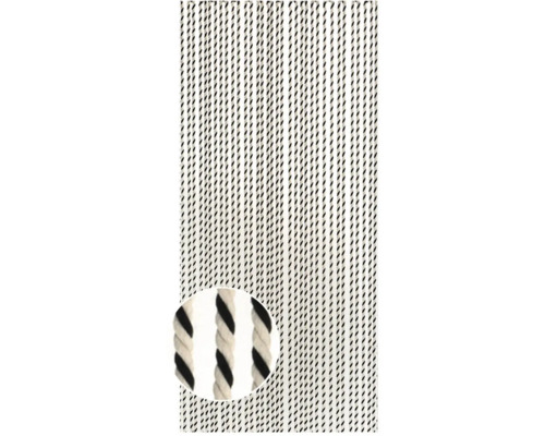 Dekorative Türvorhang aus Baumwolle mit Streifenmuster