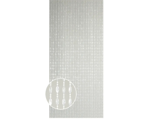 Perlenvorhang mit klaren Schmuckperlen