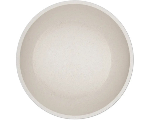 Runde Pflanzschale aus Kunststoff