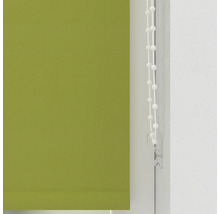 Grüne Rollos mit Bedienkette