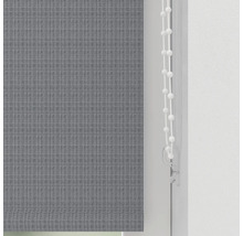 Graues Rollo mit Bedienkette