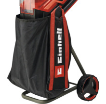 Fangsack einer Gartengerätes mit Einhell Logo