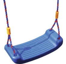 Kunststoffsitzschaukel mit Seilaufhängung für Kinderspielplatz