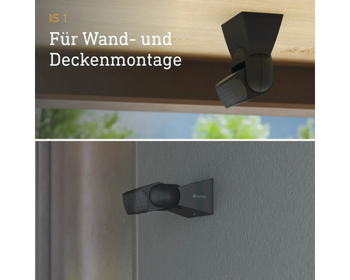 Außenleuchte zur Wand- und Deckenmontage