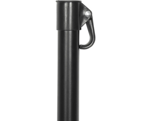 Schutzrohr aus Kunststoff mit Befestigungsbügel