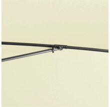 Detailaufnahme eines Metallgestells