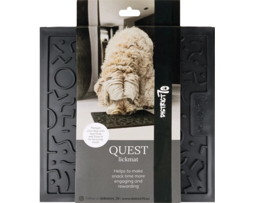 District 70 Quest Lickmatte für Hunde