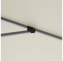 Detailansicht des Sonnenschirmgestells