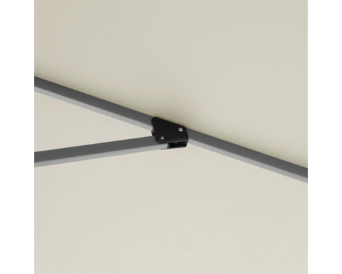 Detailansicht des Sonnenschirmgestells