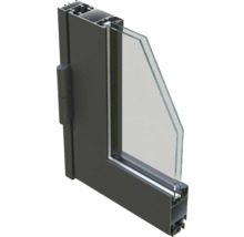 Fensterprofil mit Glas