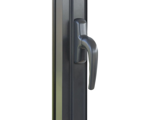 Detailaufnahme eines Fenstergriffs