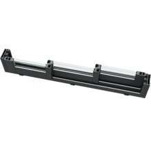 Querschnitt eines Fensterrahmens aus Aluminium