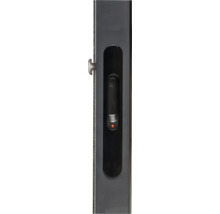 Fenstergriff aus Metall mit Verriegelungsfunktion