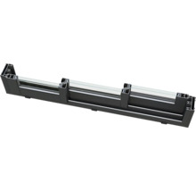 Fensterprofil aus Aluminium mit Glasfüllung