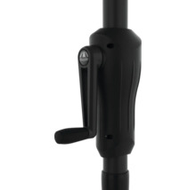 Doppler Logo an einer Kurbel für einen Sonnenschirm