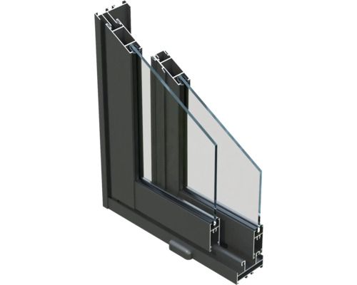 Fensterprofil mit Doppelverglasung