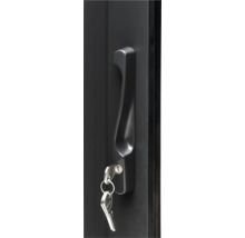 Türgriff mit Schlüssel im Schloss