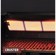 Cruster Grill mit Infrarotbrenner und Grillrost.