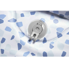 Detailansicht eines aufblasbaren Whirlpools mit Luftventil