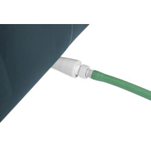 Regenwassertank mit Schlauchanschluss