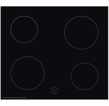 Glaskeramikkochfeld mit vier Kochzonen