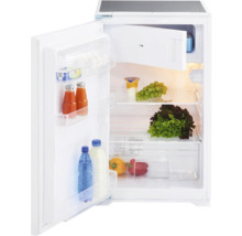 Geöffneter Kühlschrank mit Lebensmitteln