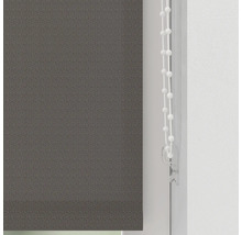 Graues Rollo mit Bedienkette