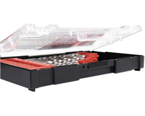 Bohrer-Set in geöffnetem Koffer