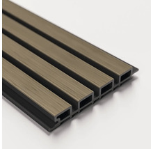 Wandpaneel aus Kunststoff mit Holzoptik