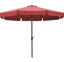 Gartenschirm mit schwarzem Ständer