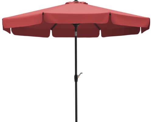 Gartenschirm mit schwarzem Ständer