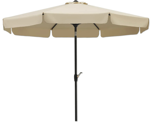 Beiger Sonnenschirm für den Garten