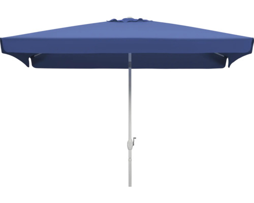 Quadratischer Sonnenschirm mit Kurbel