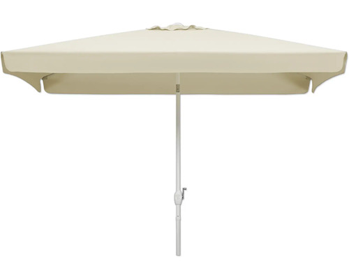 Rechteckiger Sonnenschirm mit Kurbel
